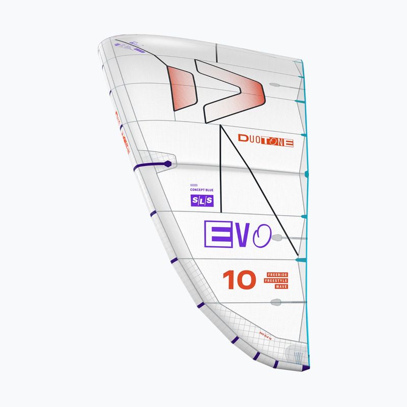 Kitesurf sárkány Duotone Evo SLS Concept Blue undyed 4