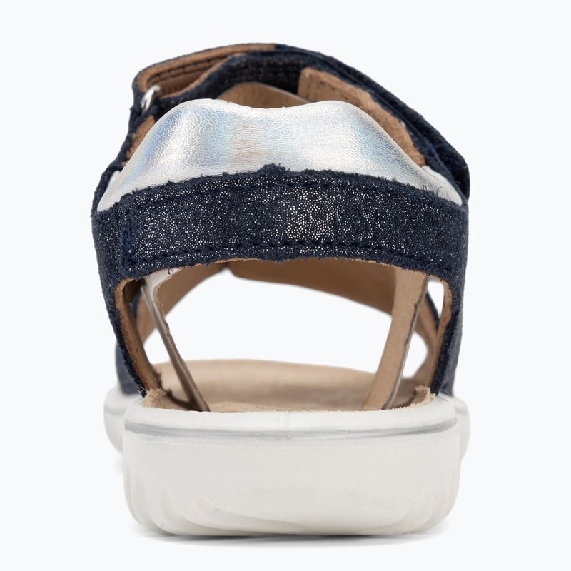 Superfit Sparkle kék/ezüst gyermek szandálok 6