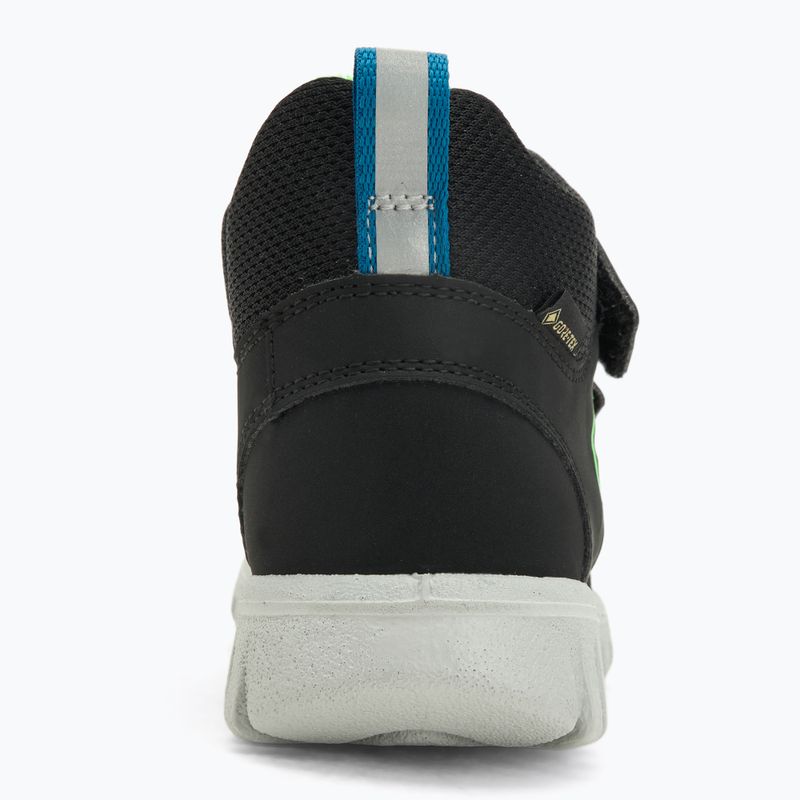 Superfit Sport7 Mini gyermek cipő fekete/világoszöld 6