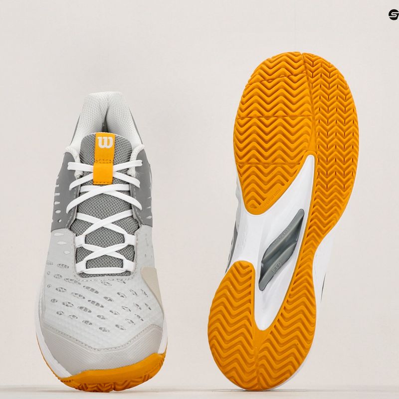 Férfi teniszcipő Wilson Kaos Comp 3.0 lunarrock/griffin/oldgold 9