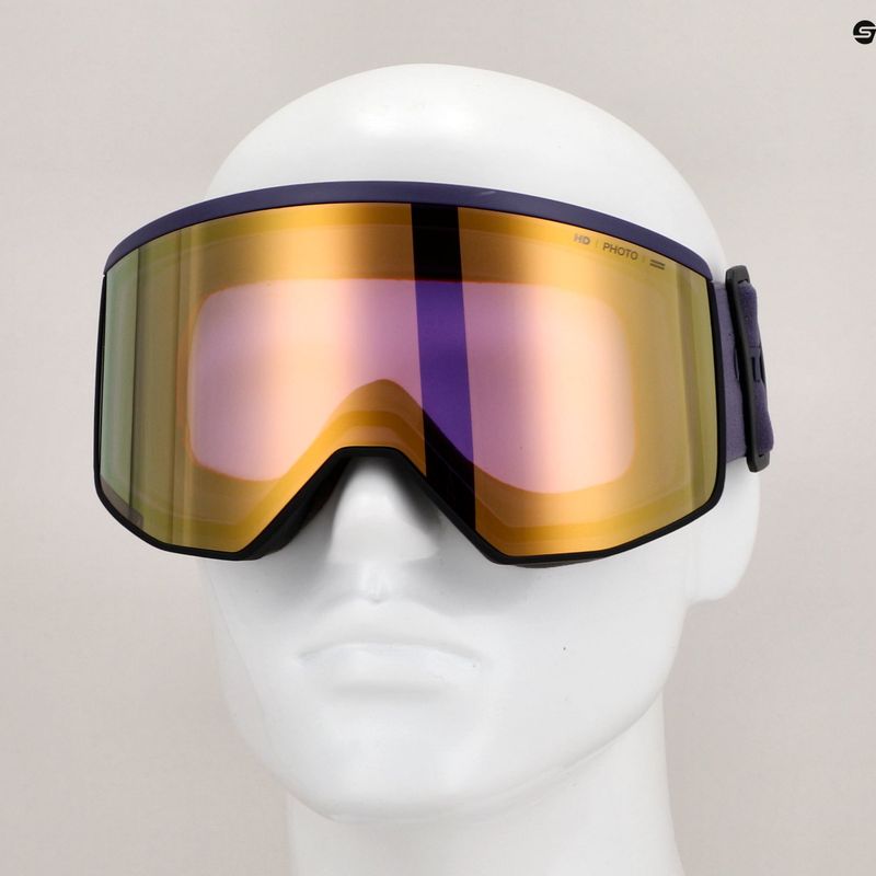 Síszemüveg Atomic Four Pro HD Photo dark purple/amber gold 8
