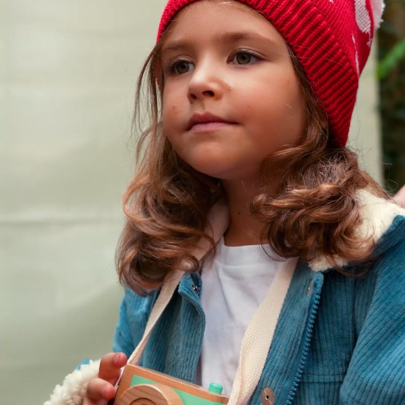 KID STORY gyermek téli sapka Merino édes szív 8