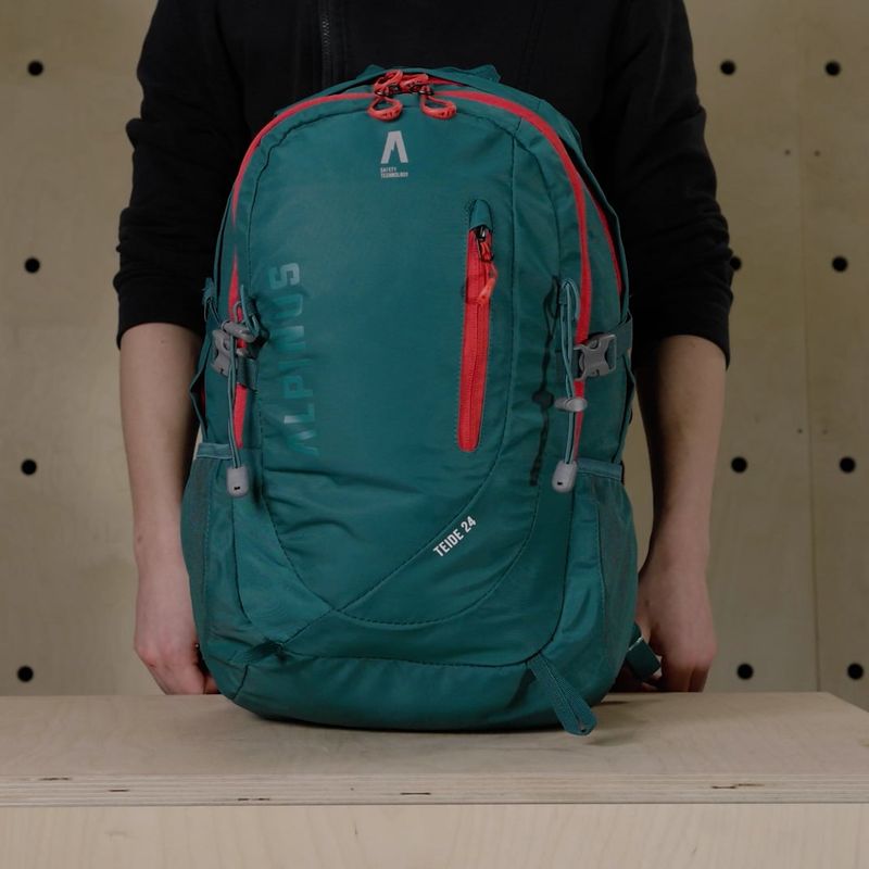 Alpinus Teide 24 l túra hátizsák lime zöld 10