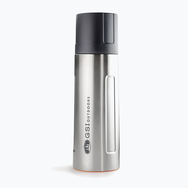 GSI Outdoors Glacier rozsdamentes vákuum palack 1 l ezüst 67460