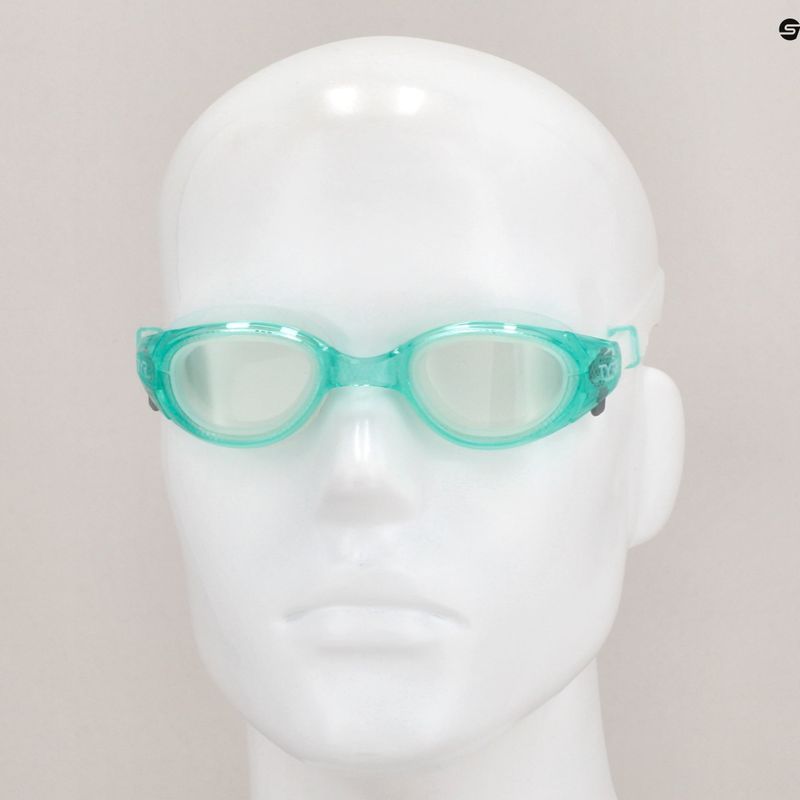úszószemüveg damskie TYR Special Ops 3.0 Femme Transition clear/mint 7