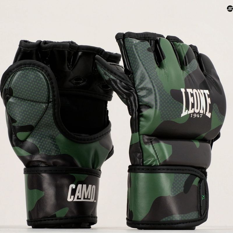 LEONE 1947 Camouflage MMA zöld GP120 grappling kesztyűk 16