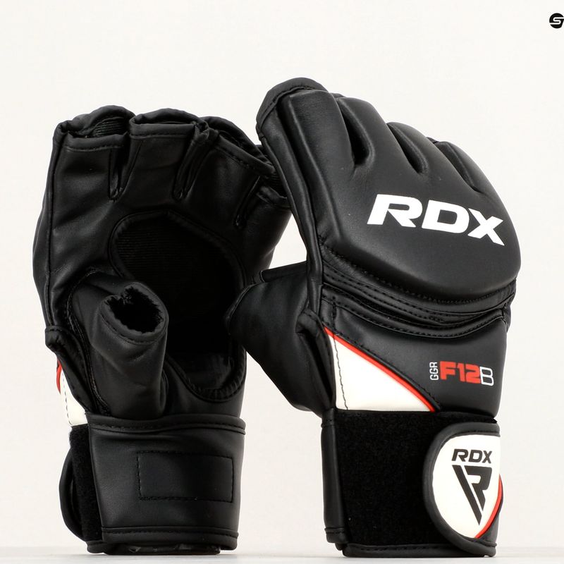 RDX New Model grappling kesztyű fekete GGR-F12B 11