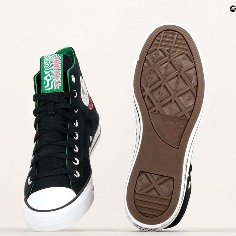 Edzőcipő Converse Chuck Taylor All Star Hi black/green/prime pink 9