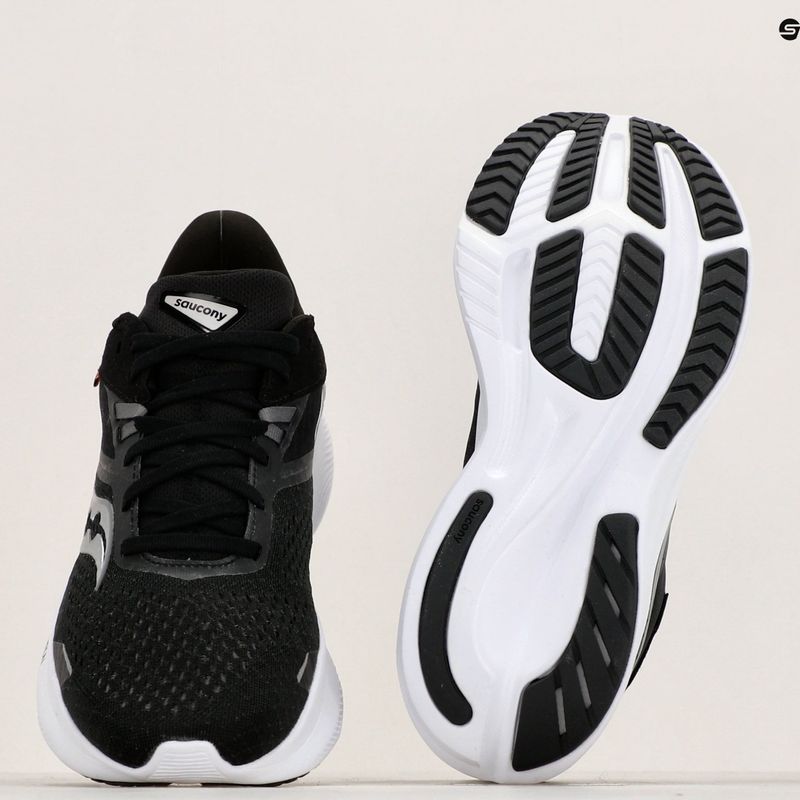 Férfi futócipő Saucony Ride 16 fekete/fehér 8