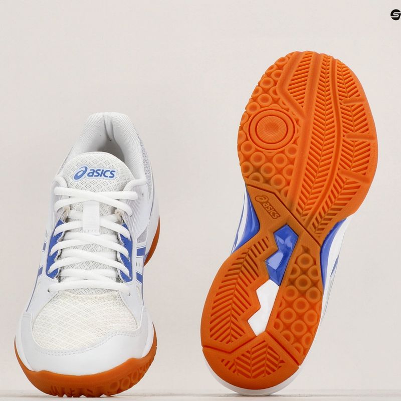 Női röplabdacipő ASICS Gel-Task 3 white/sapphire 9