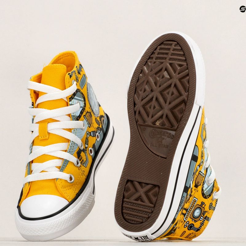 Edzőcipő Converse Chuck Taylor All Star Hi amarillo 9