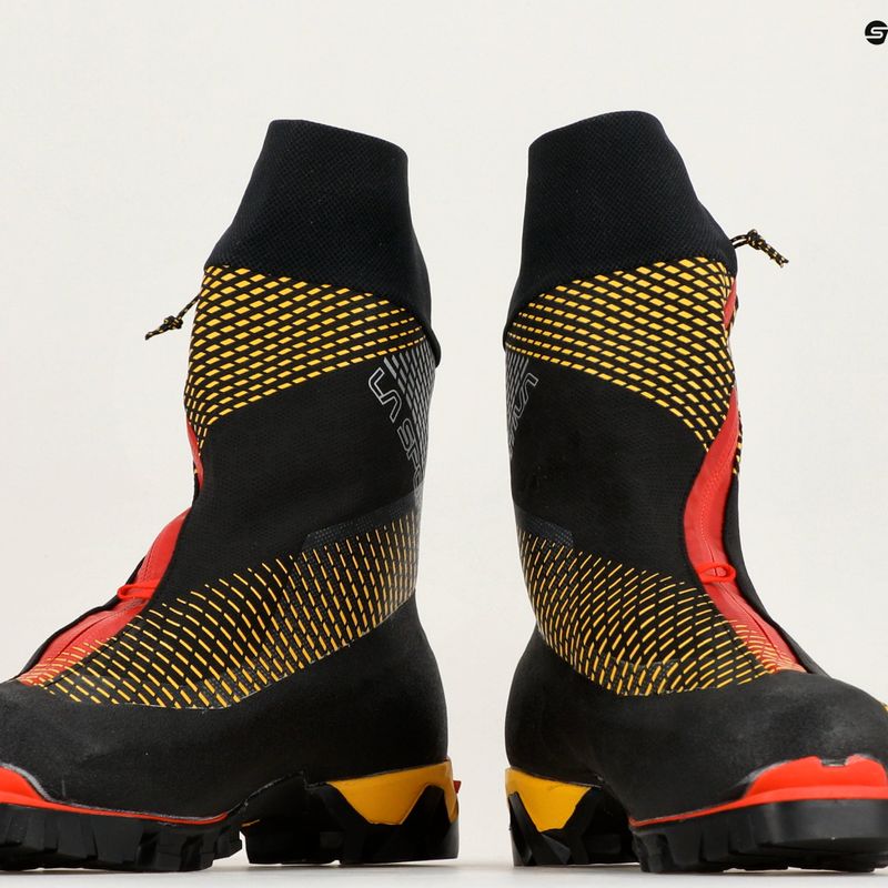 Férfi La Sportiva Aequilibrium Top GTX magashegyi cipő fekete/sárga 31F999100 12