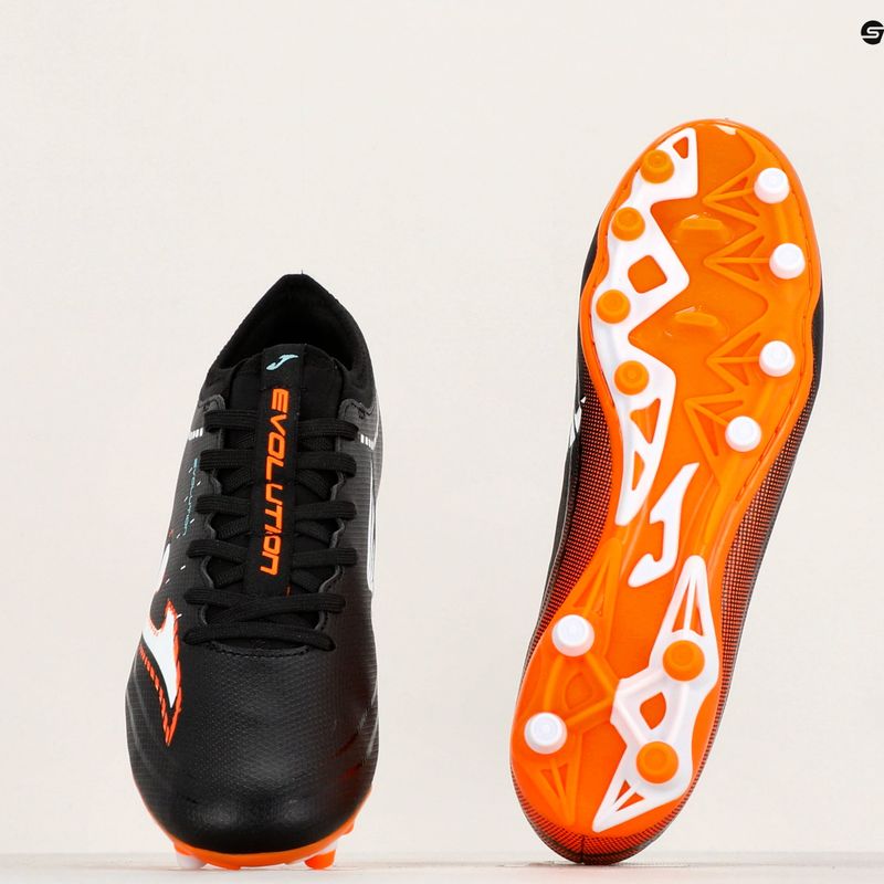 Férfi Joma Evolution FG futballcipő fekete/narancs 10