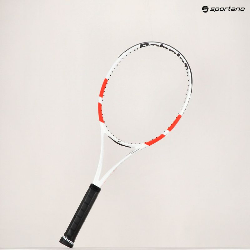 Babolat Pure Strike teniszütő 16/19 fehér/vörös/fekete 7