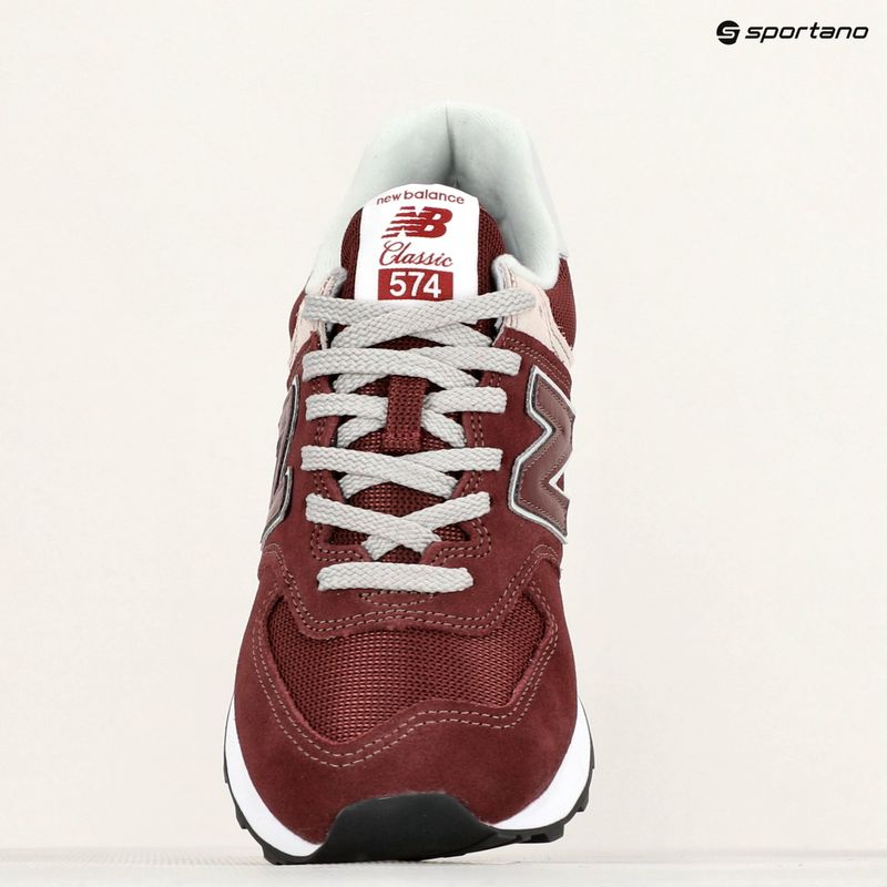 New Balance ML574 bordó férfi cipő 8