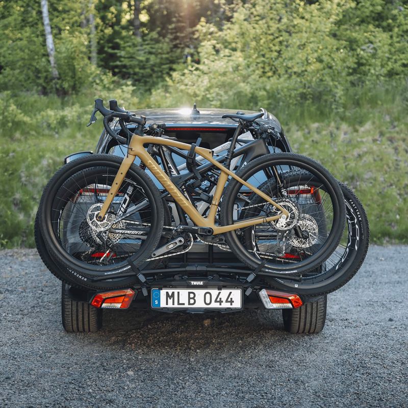 Kampós kerékpártartó Thule EasyFold 3 2Bike fekete 5