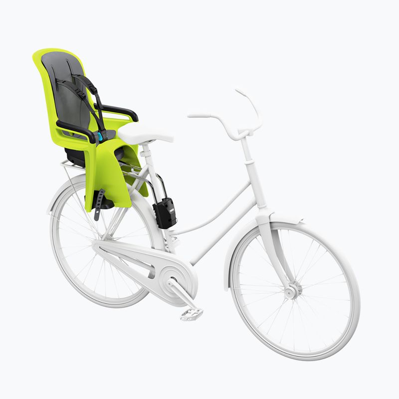 Thule RideAlong 2 vázra szerelhető kerékpárülés zen lime 6