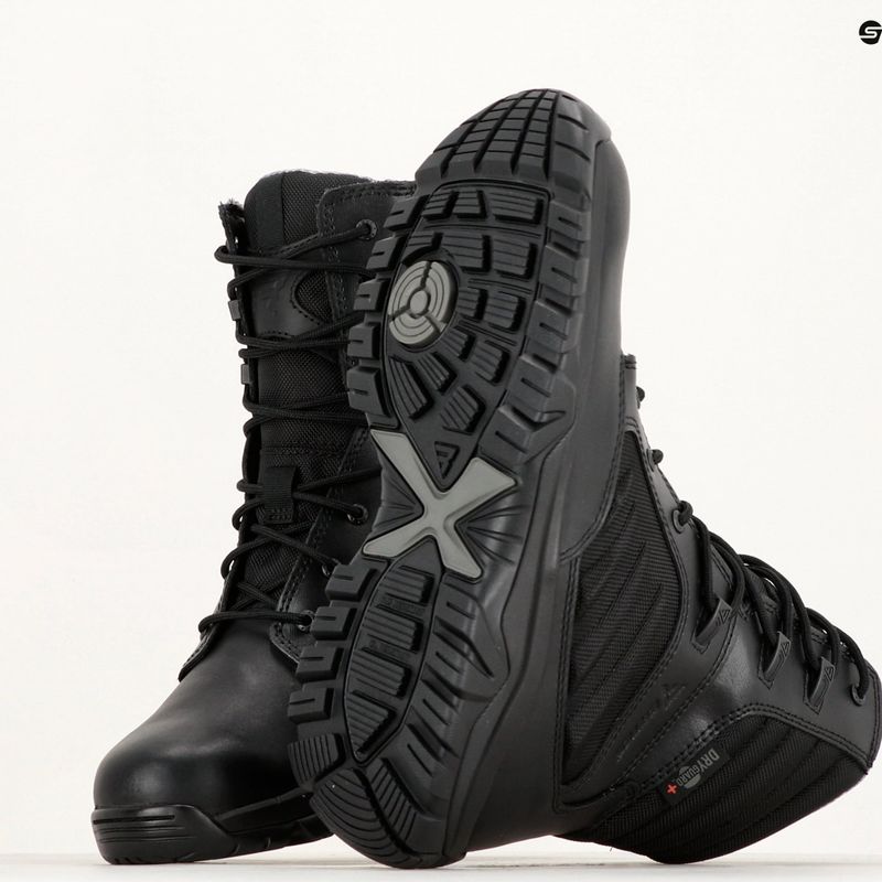 Férfi cipők Bates GX X2 Tall Zip Dry Guard+ fekete 10