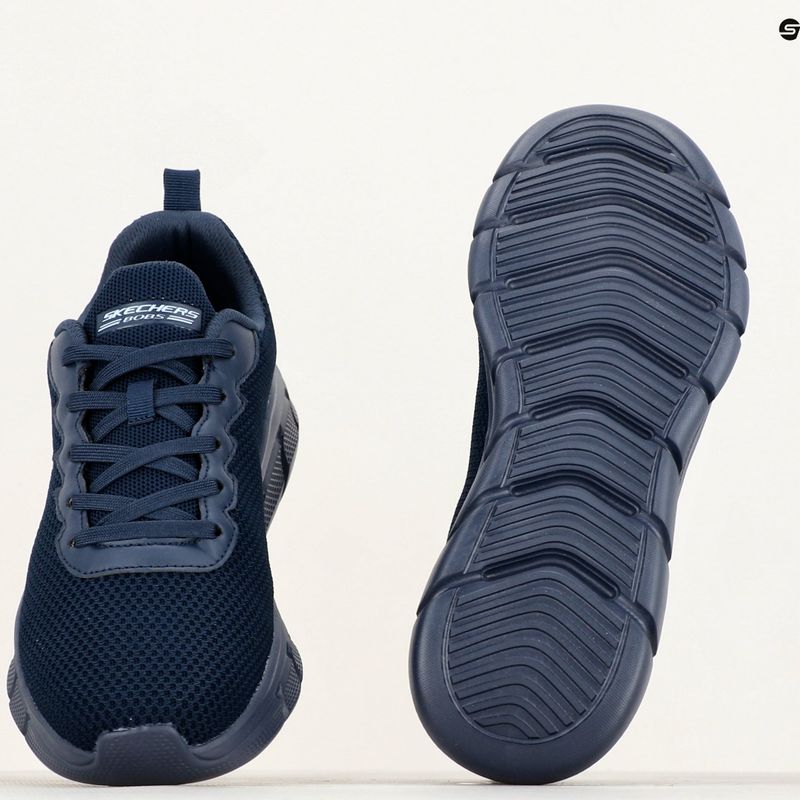 Férfi cipő SKECHERS Bobs B Flex Chill Edge navy 8