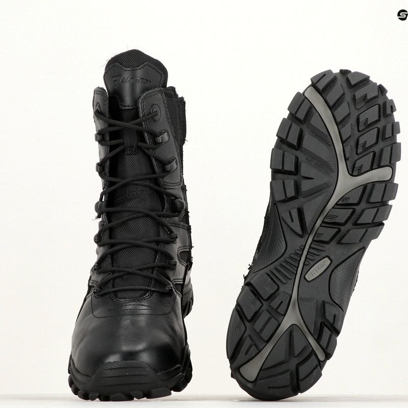 Bates férfi cipő Delta 8 Side Zip fekete 9