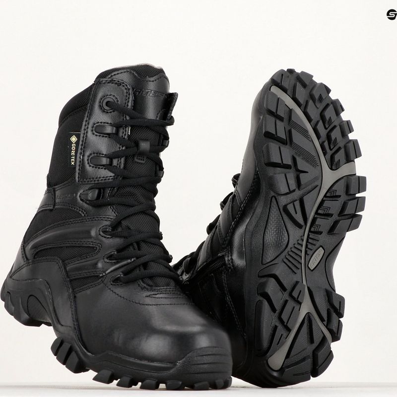 Bates férfi cipő Delta 8 Side Zip Gore-Tex fekete 9