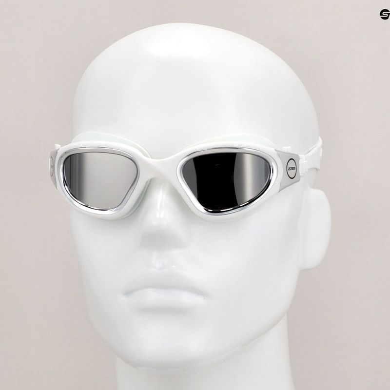 úszószemüveg ZONE3 Vapour white/silver 12