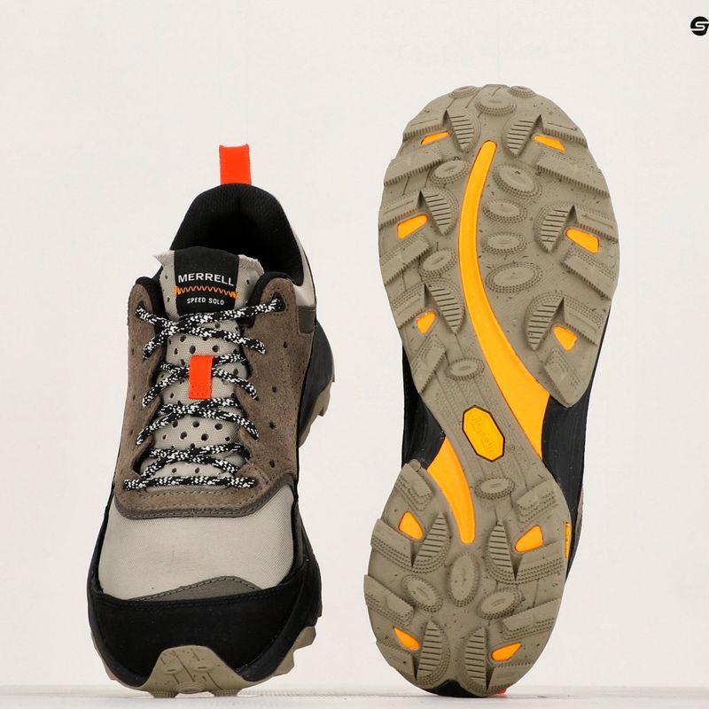 Férfi túrabakancs Merrell Speed Solo fekete/szikla 14