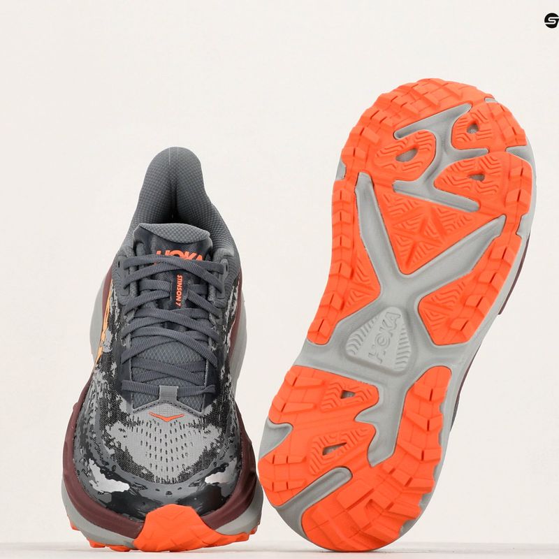 Férfi futócipő  HOKA Stinson 7 casterlock/cabernet 10