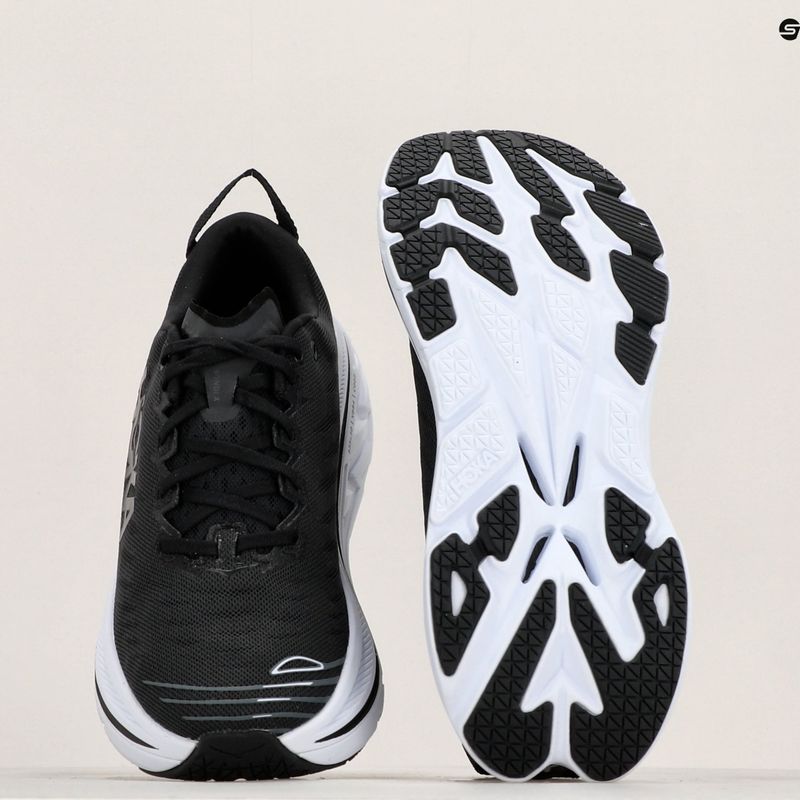 Férfi futócipő  HOKA Bondi X black/white 10