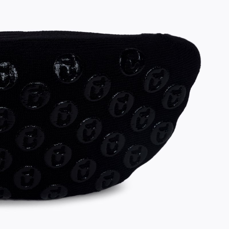 Férfi futball zokni Tapedesign csúszásgátló fekete TAPEDESIGN BLACK 4