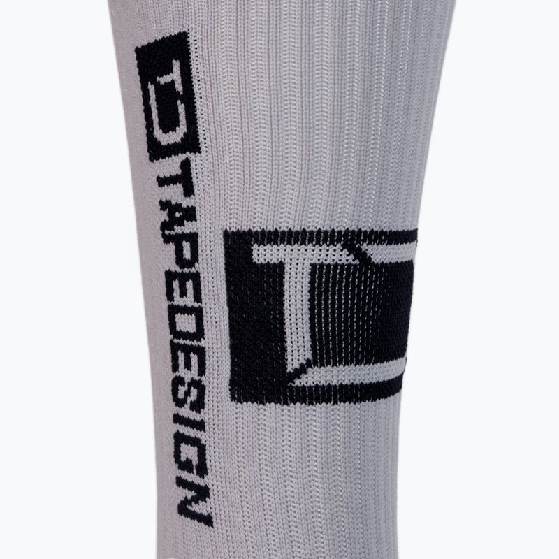 Férfi futball zokni Tapedesign csúszásgátló szürke TAPEDESIGNSZARY 5