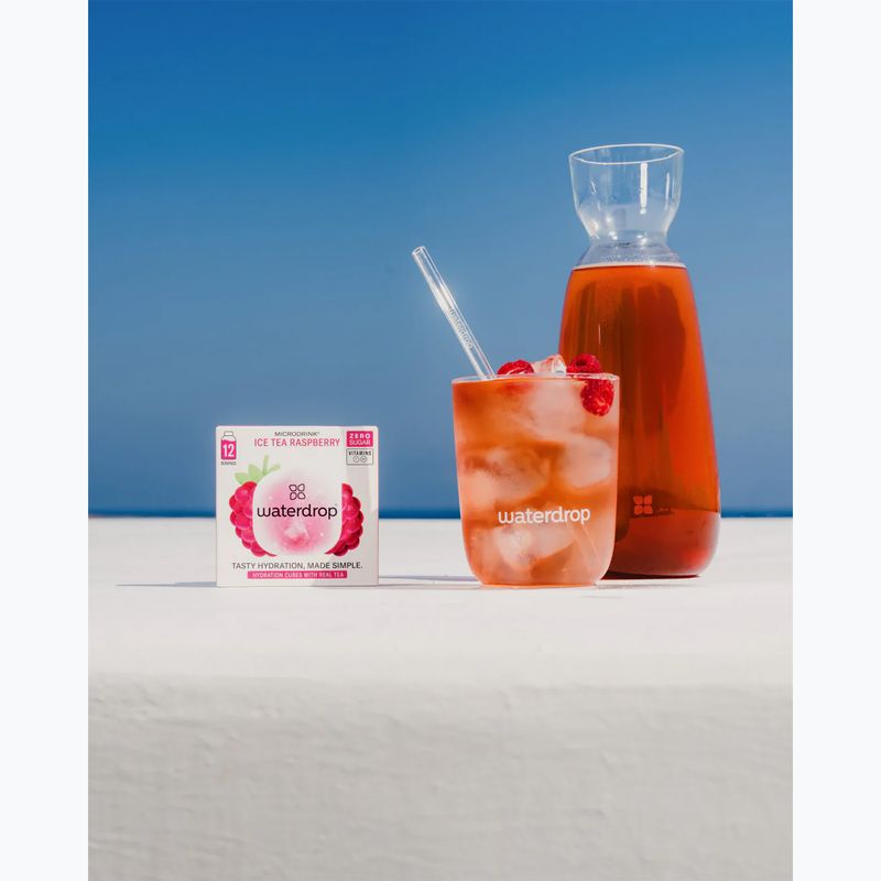 Izotóniás ital waterdrop Microdrink Flair 12 kocka málna/ bodzavirág 3
