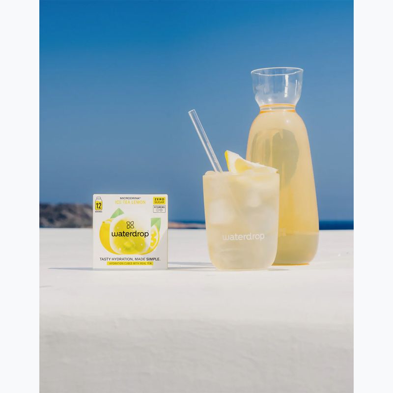 Waterdrop rehidrációs ital Microdrink Ice Tea 12 kocka citrom 3