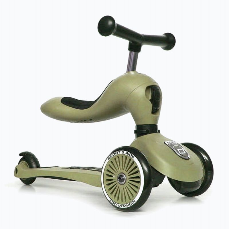 Hulajnoga trójkołowa dziecięca Scoot & Ride Highwaykick 1 Lifestyle olive 3