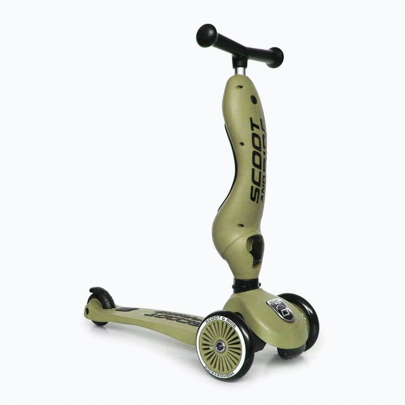 Hulajnoga trójkołowa dziecięca Scoot & Ride Highwaykick 1 Lifestyle olive 4