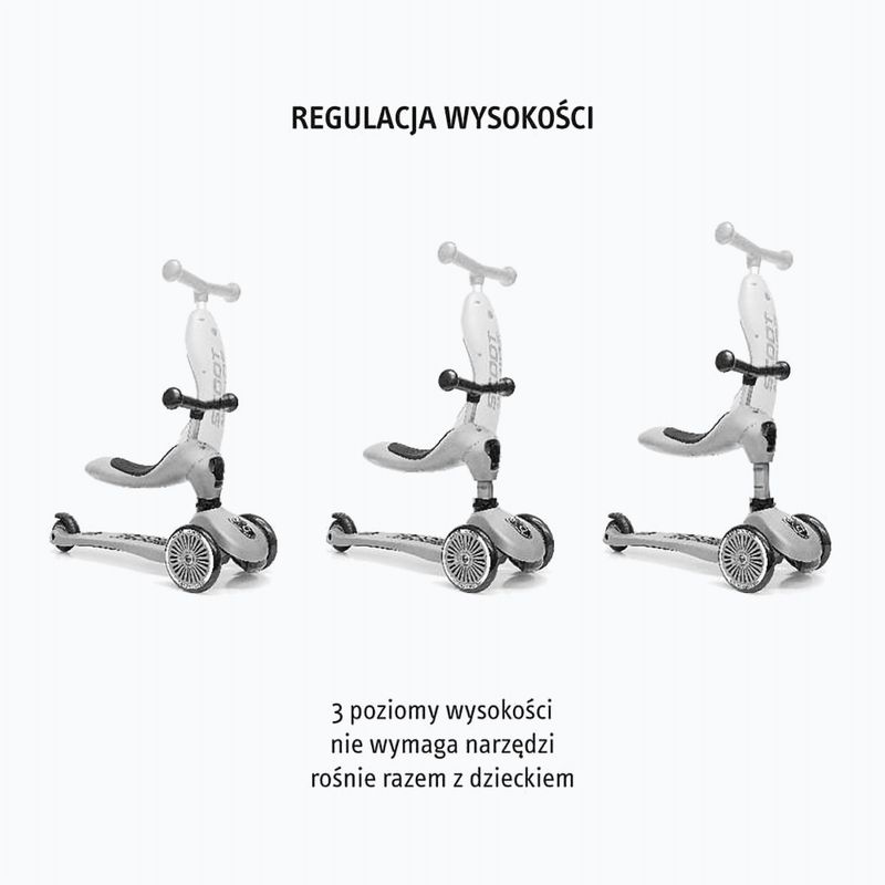 Hulajnoga trójkołowa dziecięca Scoot & Ride Highwaykick 1 Lifestyle olive 6