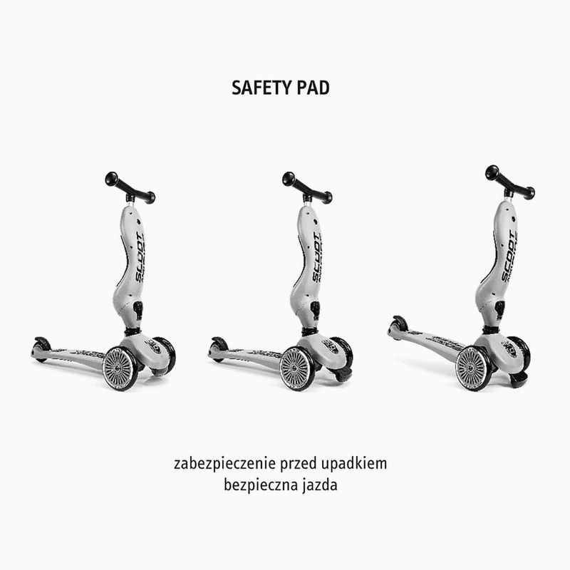 Hulajnoga trójkołowa dziecięca Scoot & Ride Highwaykick 1 Lifestyle olive 8