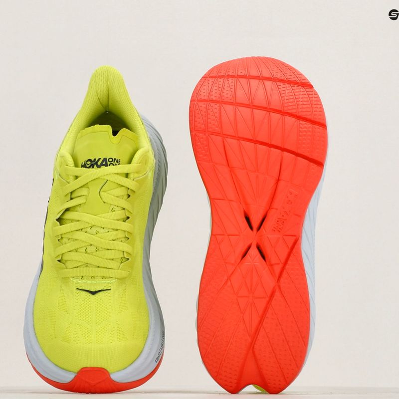 női futócipő HOKA Carbon X 2 evening primrose/fiesta 10