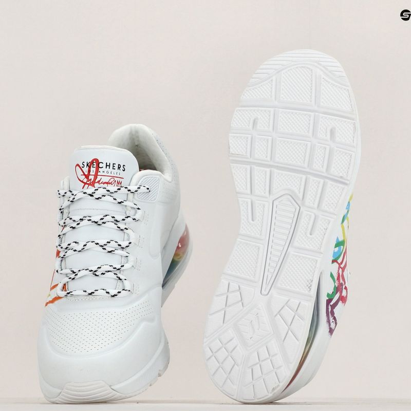 női cipő SKECHERS Uno 2 Floating Love white/multi 11