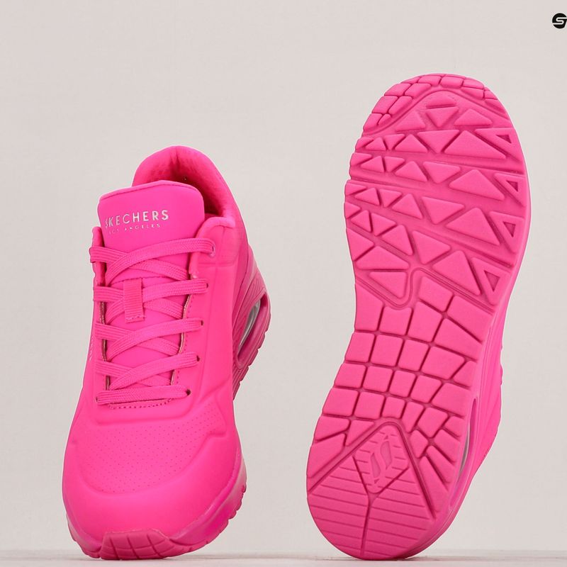 női cipő SKECHERS Uno Night Shades hot pink 10