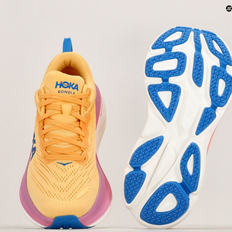 női futócipő  HOKA Bondi 8 impala/cyclamen 10