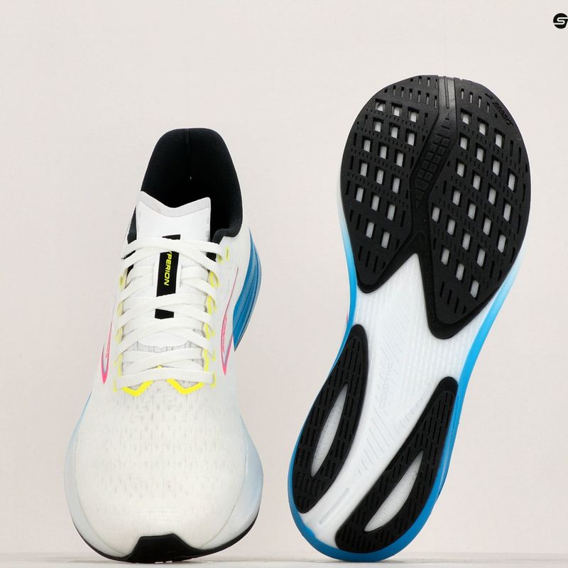 Férfi futócipő  Brooks Hyperion white/blue/pink 11
