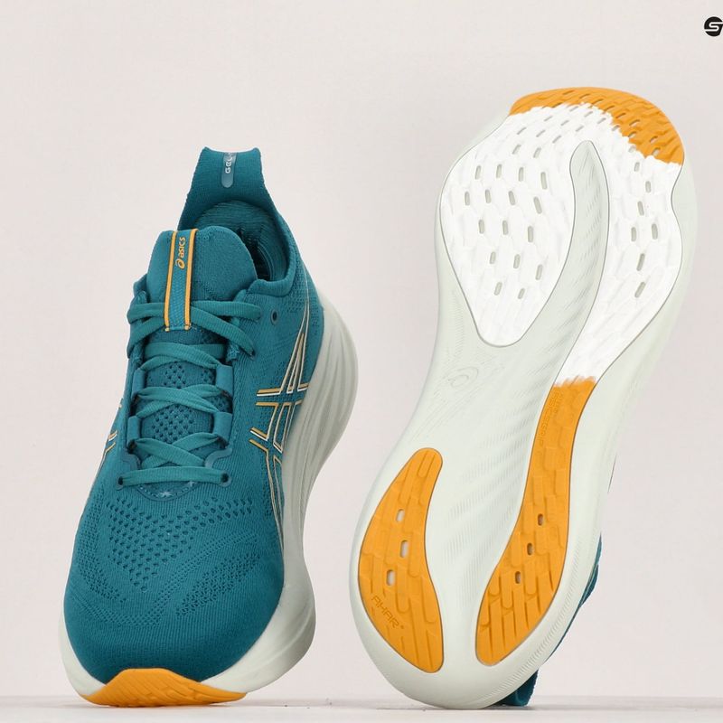 Férfi futócipő ASICS Gel-Nimbus 26 evening teal/light mustard 10