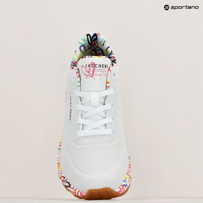 női cipő SKECHERS Uno Loving Love white/multi 11