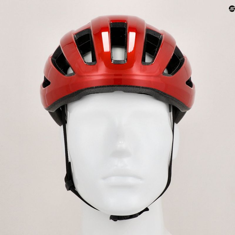 kerékpáros sisak ABUS PowerDome blaze red 13