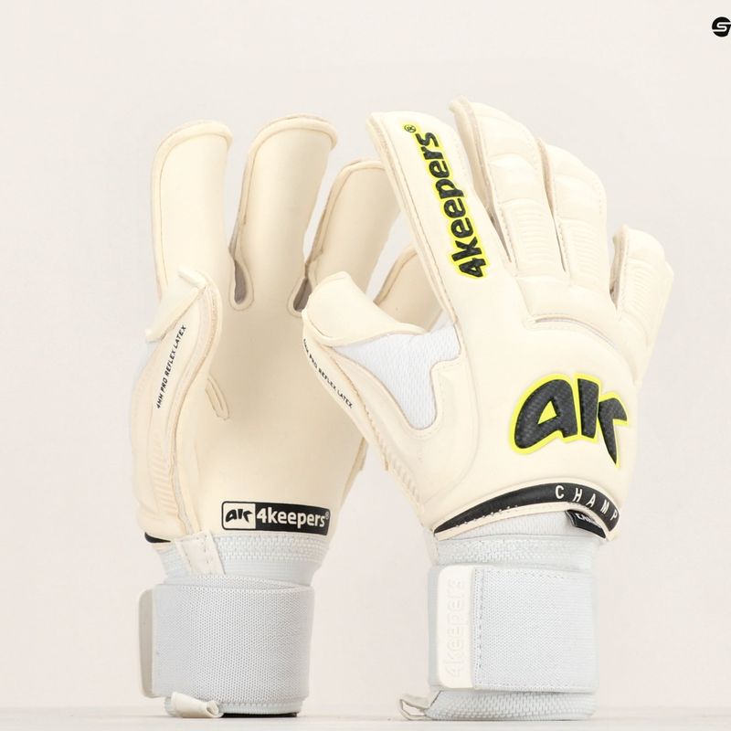 4keepers Champ Carbo VI RF2G pántos kapuskesztyű fehér 5