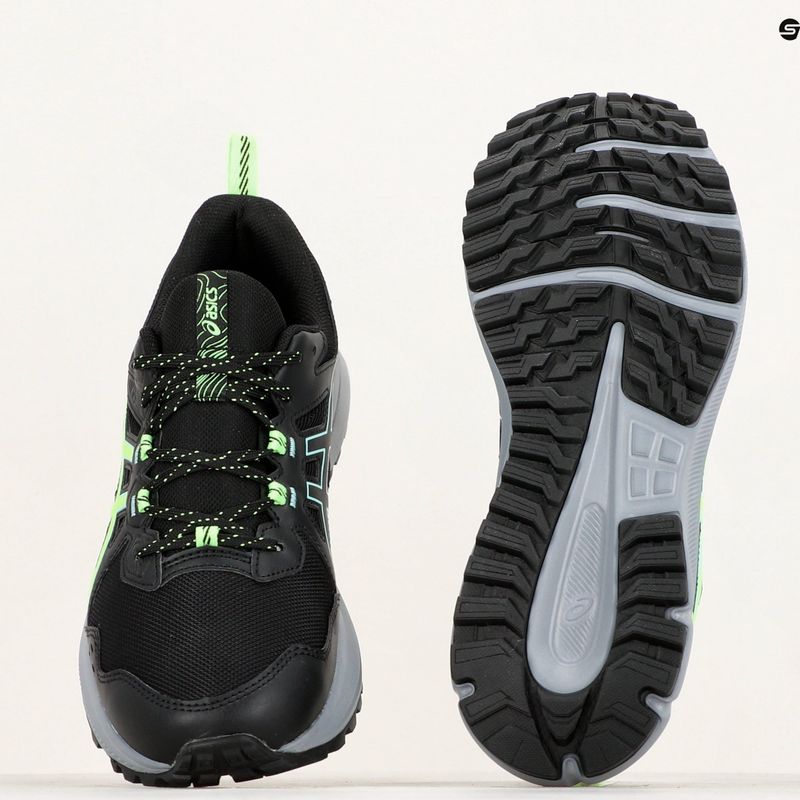 Férfi futócipő ASICS Trail Scout 3 black/illuminate green 12