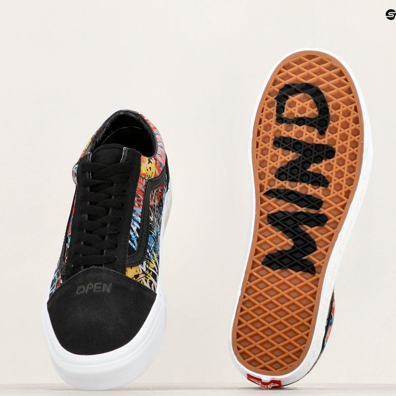 Cipő Vans Old Skool black multi 12