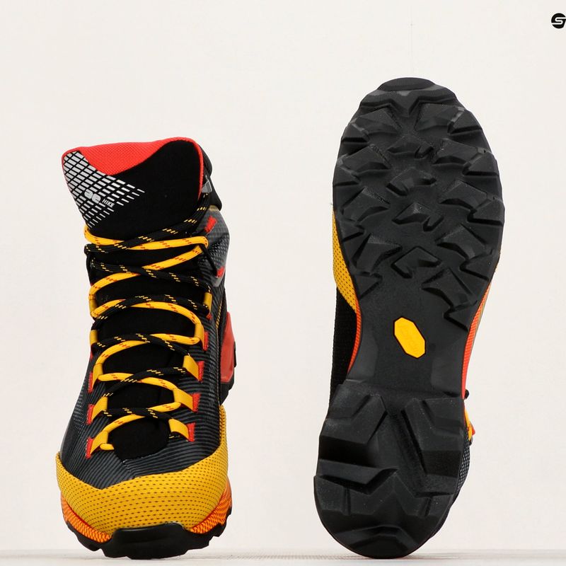 Férfi túrabakancs La Sportiva Aequilibrium Hike GTX carbon/sárga 10