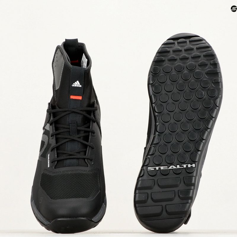 Férfi platform kerékpáros cipő adidas FIVE TEN Trailcross GTX core black/grey three/dgh solid grey 22